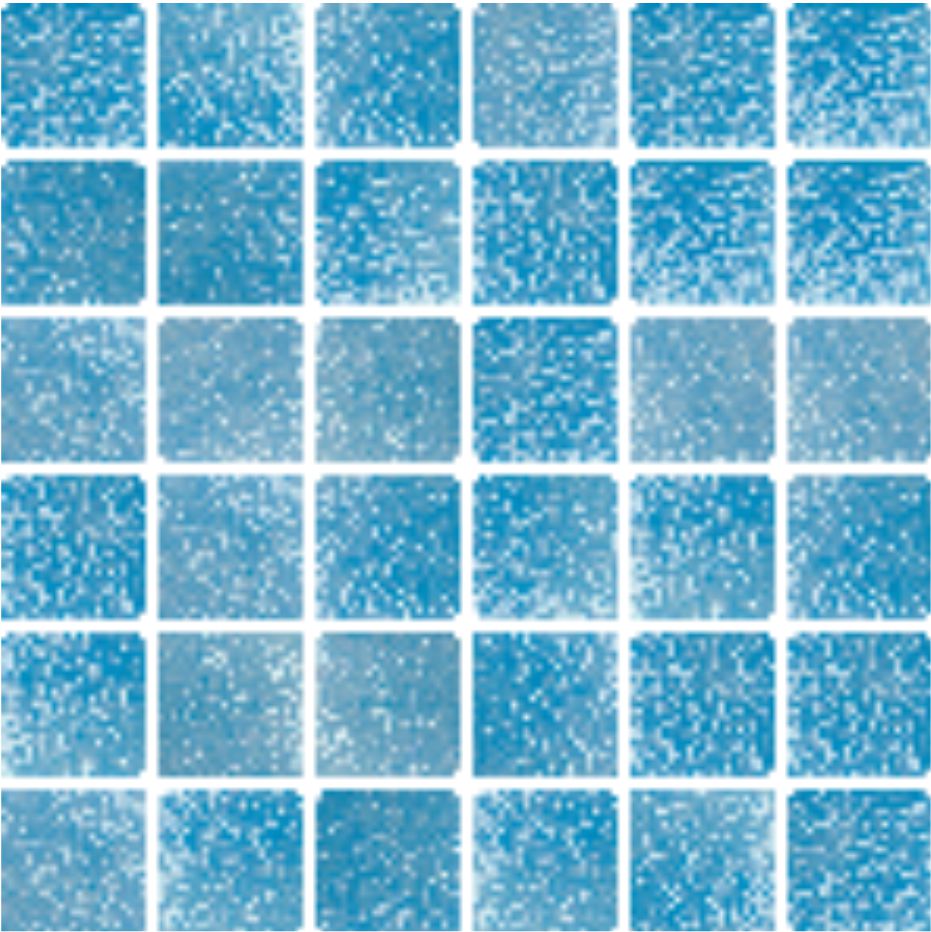 Veneto Linktec Steam Mid Blue Mix 50x50mm Glass Mosaic 523 2