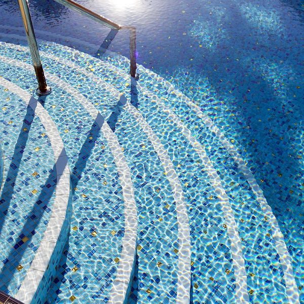 Crown Resort Perth, Western Australia swimming pool glass mosaics by www.ctsupplies.com.au 4