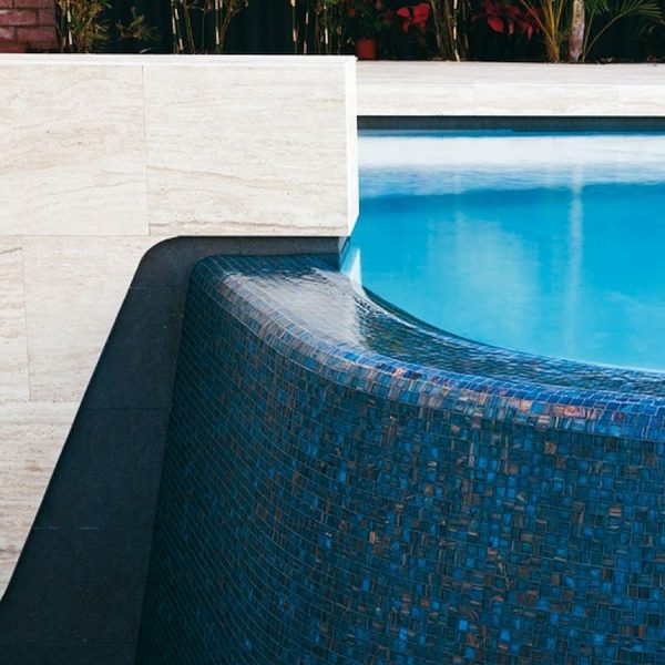 Trend Brillante 245 luxury swimming pool glass mosaics Perth by www
