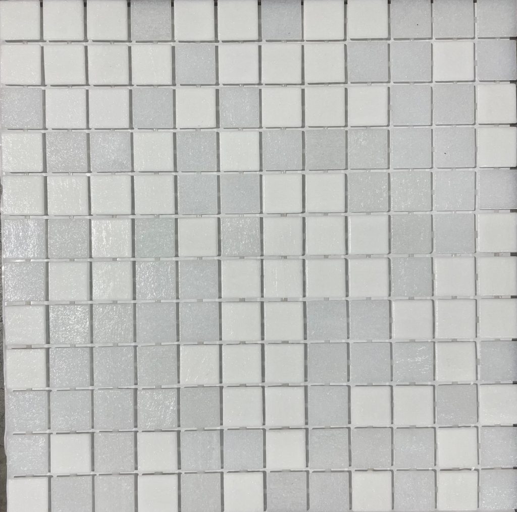 Palladio Linktec Cloud Mix 25x25mm Glass Mosaic Ceramic Tile Supplies