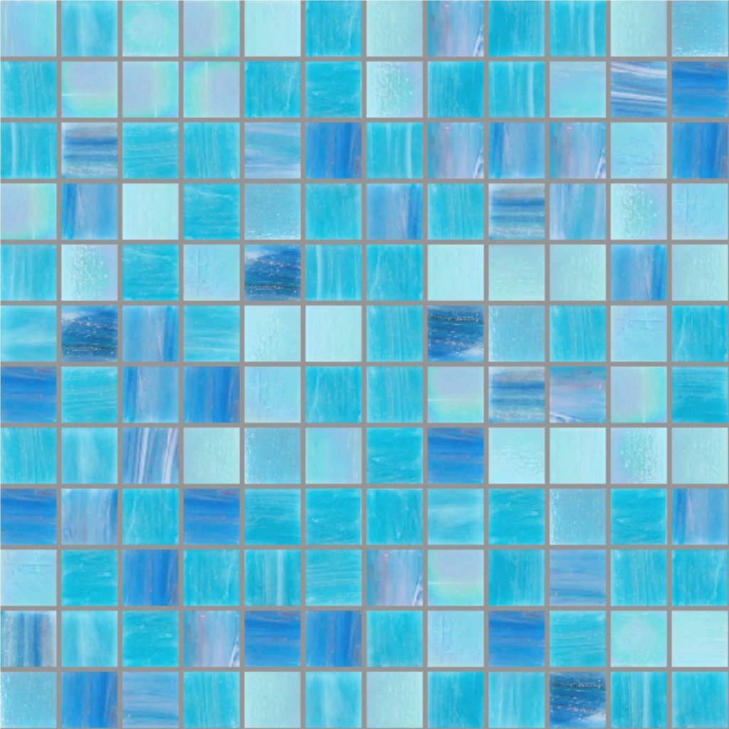 Palladio Linktec Sofia Mix 25x25mm Glass Mosaic Ceramic Tile Supplies