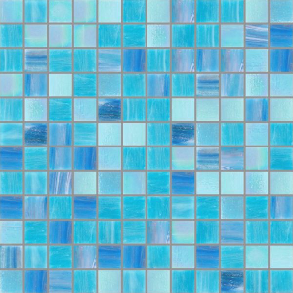 Palladio Linktec Sofia Mix 25x25mm Glass Mosaic 1